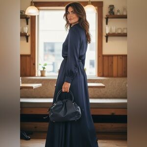 Hobo international Darling Satchel bag with top strap and crossbody strap